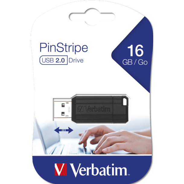 USB 2.0 Store N Go Pin 16GB, Black
