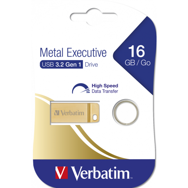 USB 3.0 Metal Executive 16GB, Gold