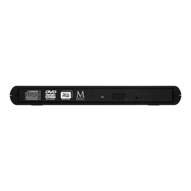 Mobile DVD rewriter USB 2.0, Black
