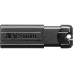 USB 3.0 Pinstripe Drive 128GB, Black