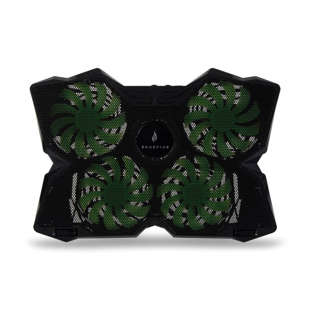 SUREFIRE Bora Gaming Laptop Cooling Pad, Green