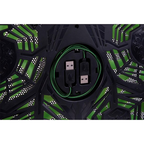 SUREFIRE Bora Gaming Laptop Cooling Pad, Green