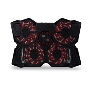 SUREFIRE Bora Gaming Laptop Cooling Pad, Red