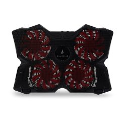 SUREFIRE Bora Gaming Laptop Cooling Pad, Red