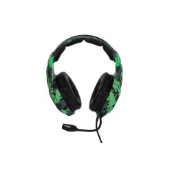 SUREFIRE Skirmish Gaming Headset, Green/Black