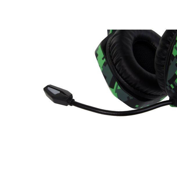SUREFIRE Skirmish Gaming Headset, Green/Black