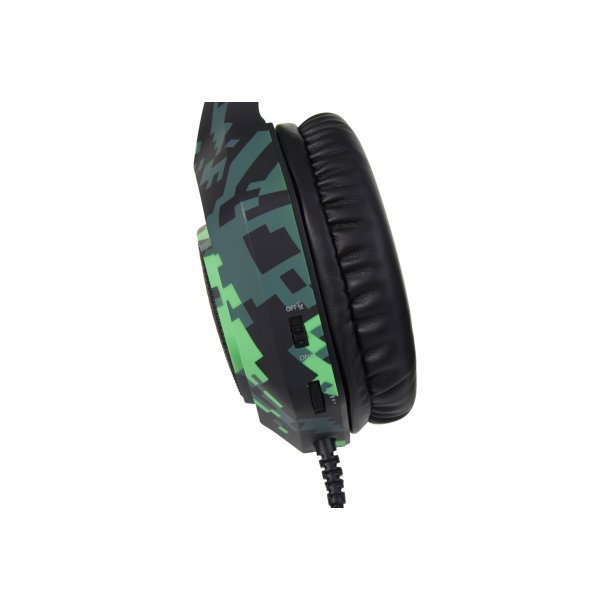 SUREFIRE Skirmish Gaming Headset, Green/Black