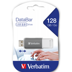 Verbatim DataBar USB 2.0 Drive 128GB, Grey