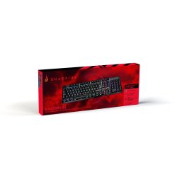 SUREFIRE KingPin X2 Metal Gaming RGB Keyboard QWERTY Nordic