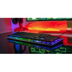 SUREFIRE KingPin X2 Metal Gaming RGB Keyboard QWERTY Nordic