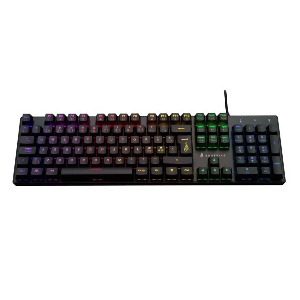 SUREFIRE KingPin M2 Mech. Gaming RGB Keyboard QWERTY Nordic