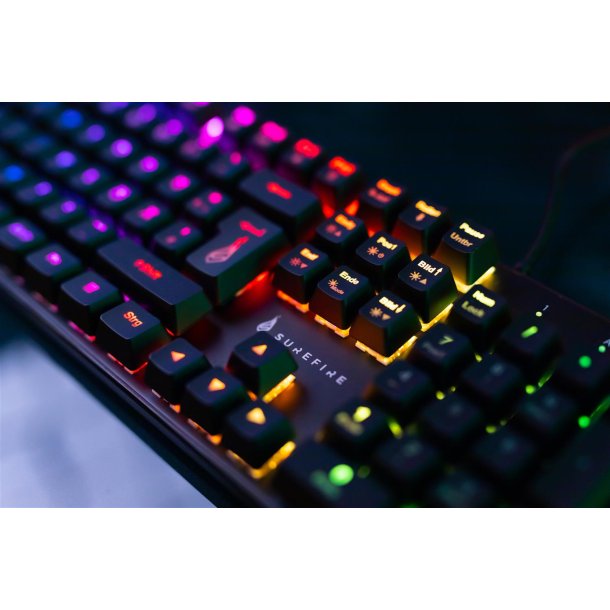 SUREFIRE KingPin M2 Mech. Gaming RGB Keyboard QWERTY Nordic