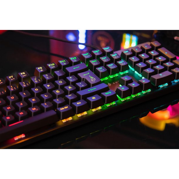 SUREFIRE KingPin M2 Mech. Gaming RGB Keyboard QWERTY Nordic