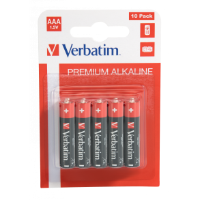 Verbatim AAA Alkaline (10stk)