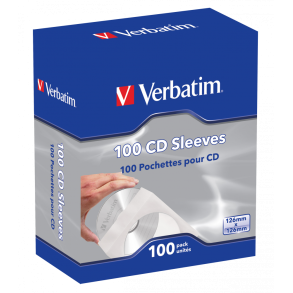 CD Paper Sleeves 100-Pack
