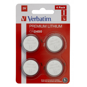 Verbatim CR2450 Lithium batteri (4stk)