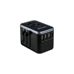 Universal Travel Adapter UTA-04 PD61W/QC / 3xUSB / 2xType-C