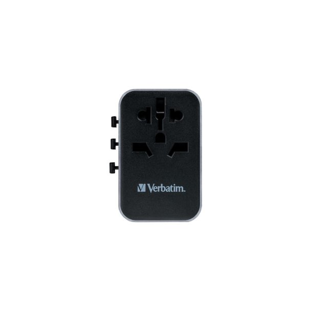 Universal Travel Adapter UTA-04 PD61W/QC / 3xUSB / 2xType-C