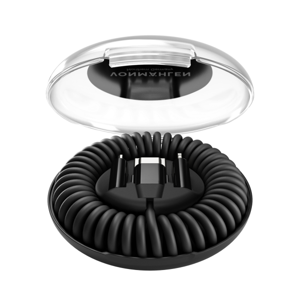 Allroundo eco - The Sustainable All-in-One Cable, Black