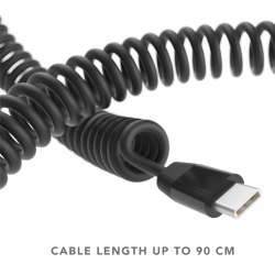 Allroundo eco - The Sustainable All-in-One Cable, Black