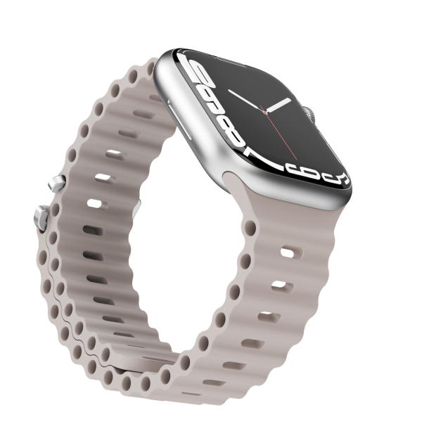 Ocean Band Case 1 Band One 38/40/41 mm, Cream