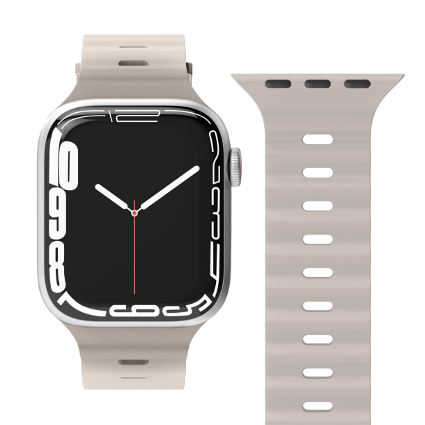 Ocean Band Case 2 Band One 42/44/45/49 mm, Cream