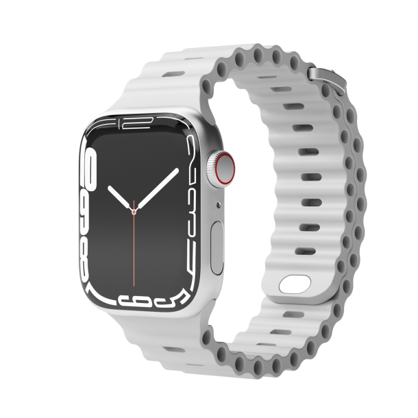 Ocean Band Case 2 Band One 42/44/45/49 mm, Light Gray