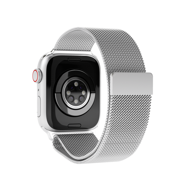 Milanese Loop Case 2 Band One 42/44/45/49 mm, Silver