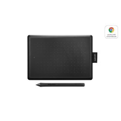 Wacom One Small Pen Tablet, Black/Red