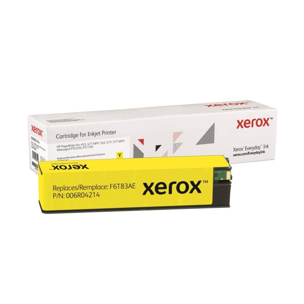 Everyday Ink High Yield Yellow cartridge to HP Pagewide F6T8