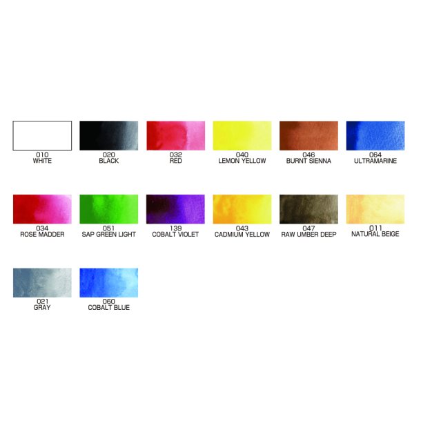 GANSAI TAMBI Portable 14 color set