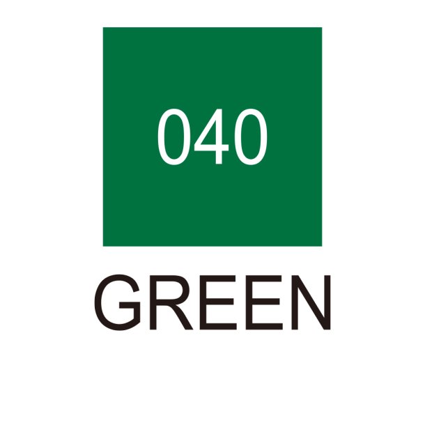 Zig Clean Color Pensel Pen 040 fl. Grn