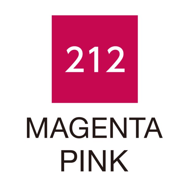Zig Clean Color Pensel Pen 212 Magenta lyserd