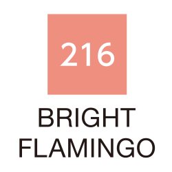 Zig Clean Color Pensel Pen 216 Lys flamingo