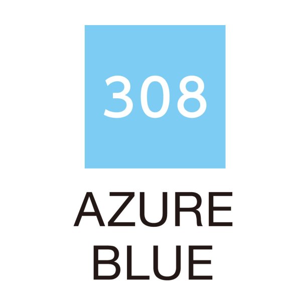 Zig Clean Color Pensel Pen 308 Azur bl