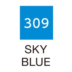 Zig Clean Color Pensel Pen 309 Himmel bl