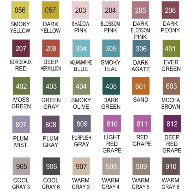 Zig Clean Color Pensel Pen St A m 30stk