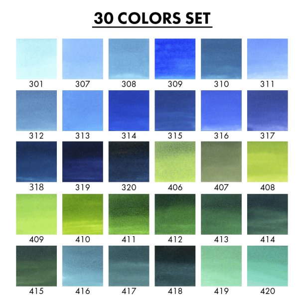 Zig Clean Color Pensel Pen St B m 30stk