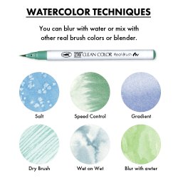 Zig Clean Color Pensel Pen St B m 30stk