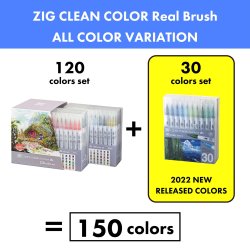 Zig Clean Color Pensel Pen St B m 30stk