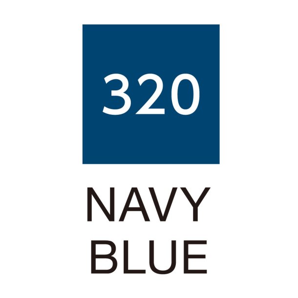 Zig Clean Color Pensel Pen 320 Marine bl