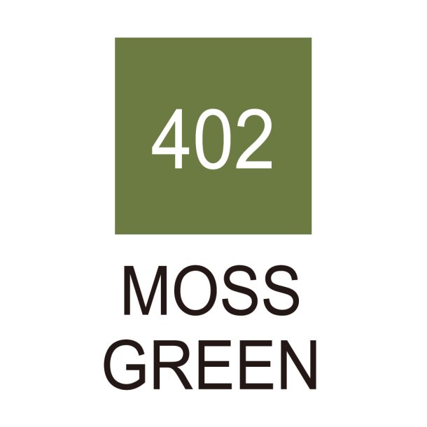 Zig Clean Color Pensel Pen 402 Moss Green