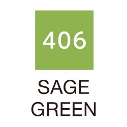 Zig Clean Color Pensel Pen 406 Sage bl