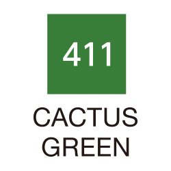 Zig Clean Color Pensel Pen 411 Kaktus grn