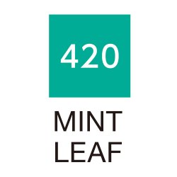 Zig Clean Color Pensel Pen 420 Mint blad