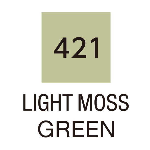 Zig Clean Color Pensel Pen 421 Let mose grn
