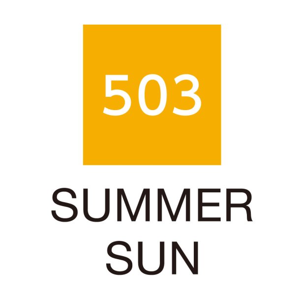 Zig Clean Color Pensel Pen 503 Sommer sol