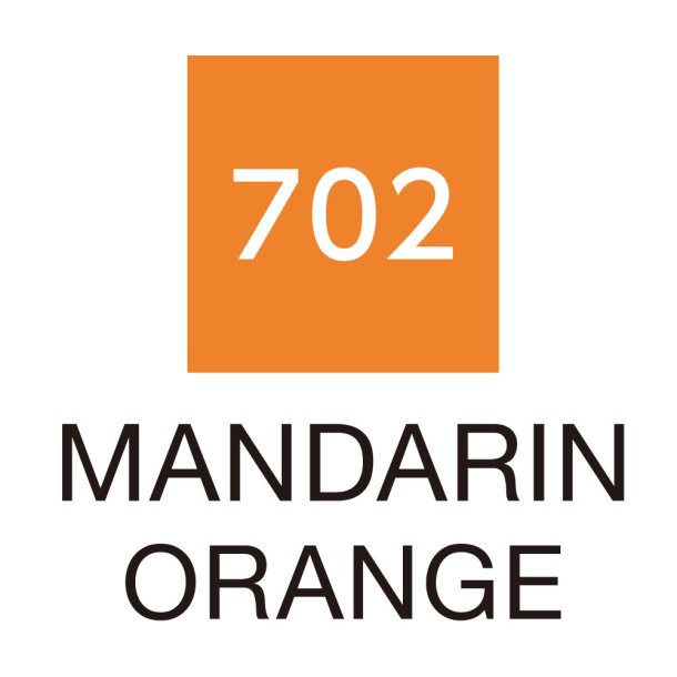 Zig Clean Color Pensel Pen 702 Mandarin orange