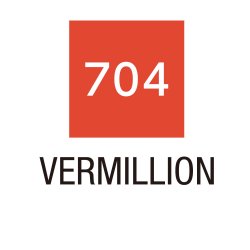 Zig Clean Color Pensel Pen 704 Cinnoberrd