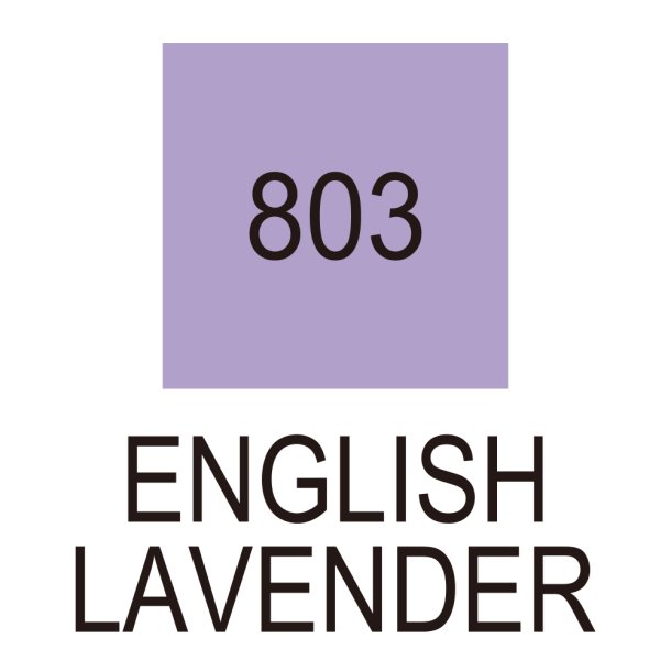 Zig Clean Color Pensel Pen 803 fl. Engelsk Lavendel